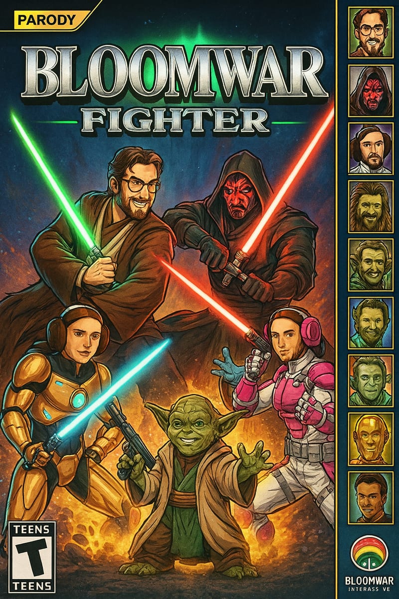 Jaquette Bloomwar Fighter